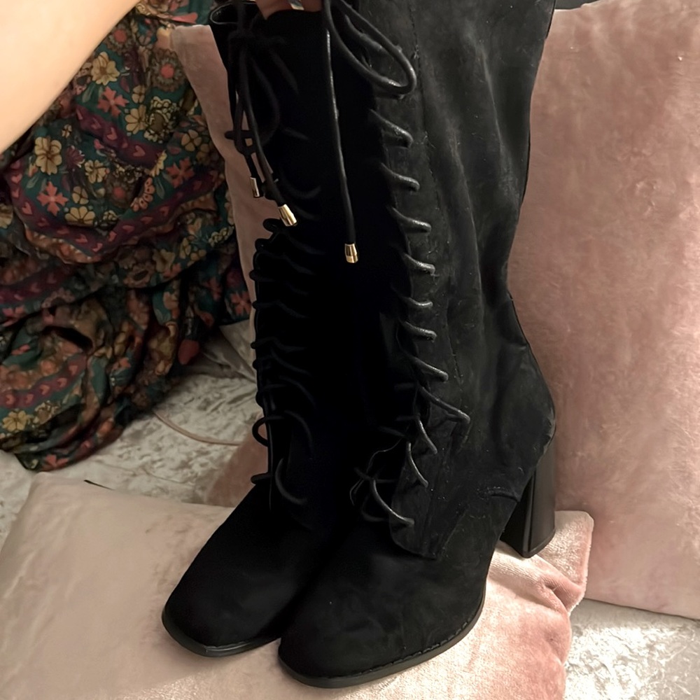 Cutest suede like fabric from misslola